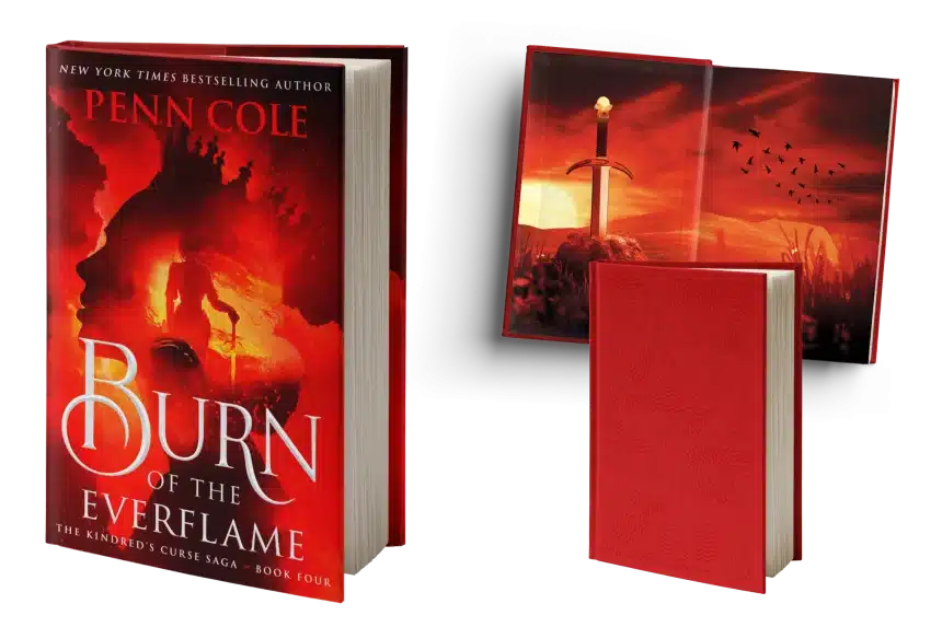Burn of the Everflame di Penn Cole, quarto libro della Kindred's Curse Saga