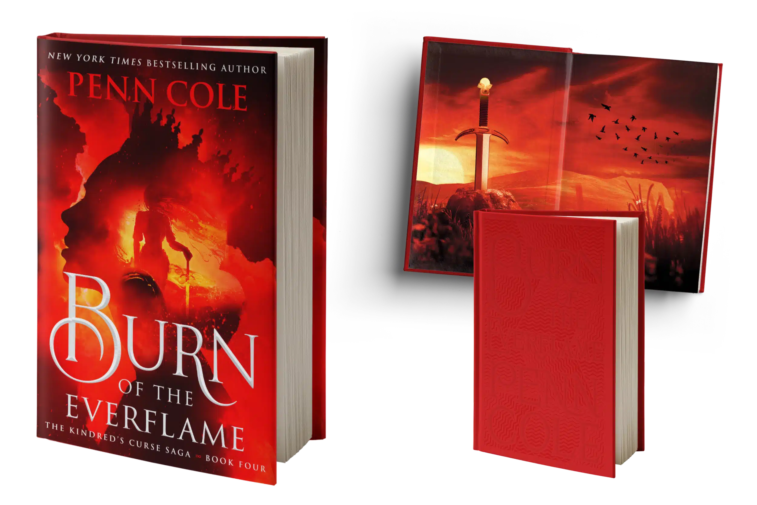 Burn of the Everflame di Penn Cole, quarto libro della Kindred's Curse Saga