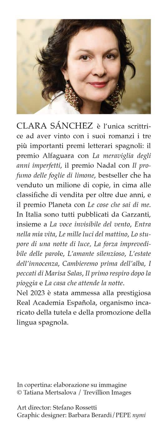Clara Sánchez autrice di La stanza delle verità