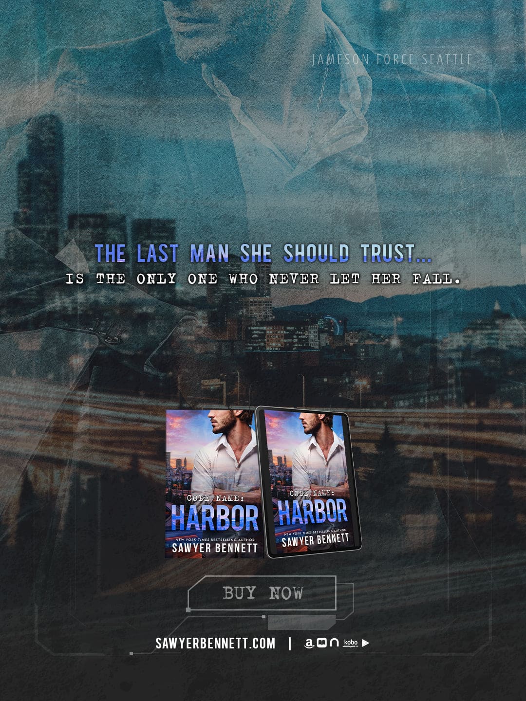 Code Name Harbor di Sawyer Bennett, Jameson Force Seattle