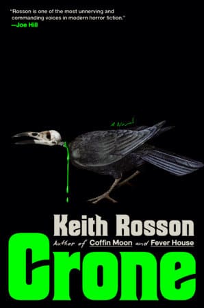 Copertina di Crone di Keith Rosson