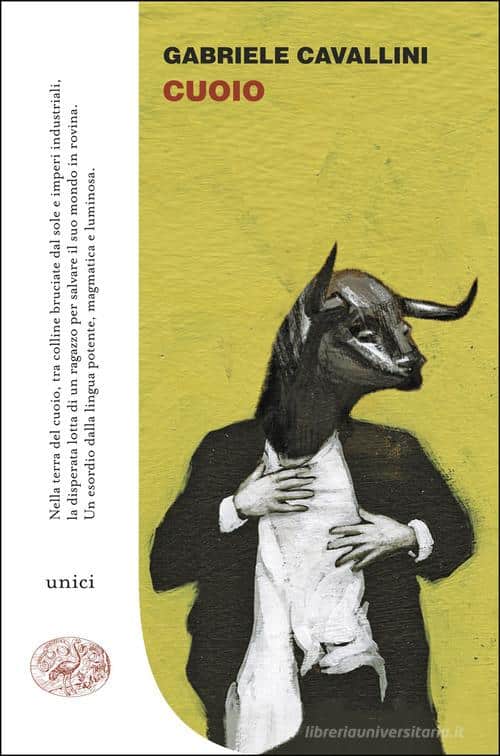Copertina di Cuoio di Gabriele Cavallini, Einaudi
