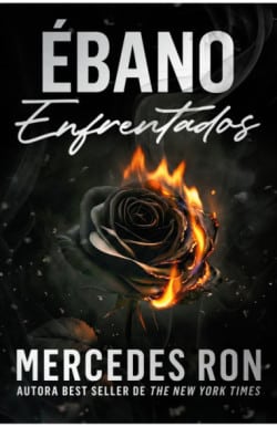Copertina di Ébano, secondo volume della serie Enfrentados di Mercedes Ron