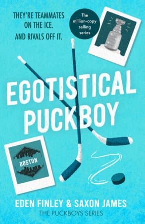 Copertina di Egotistical Puckboy di Saxon James ed Eden Finley