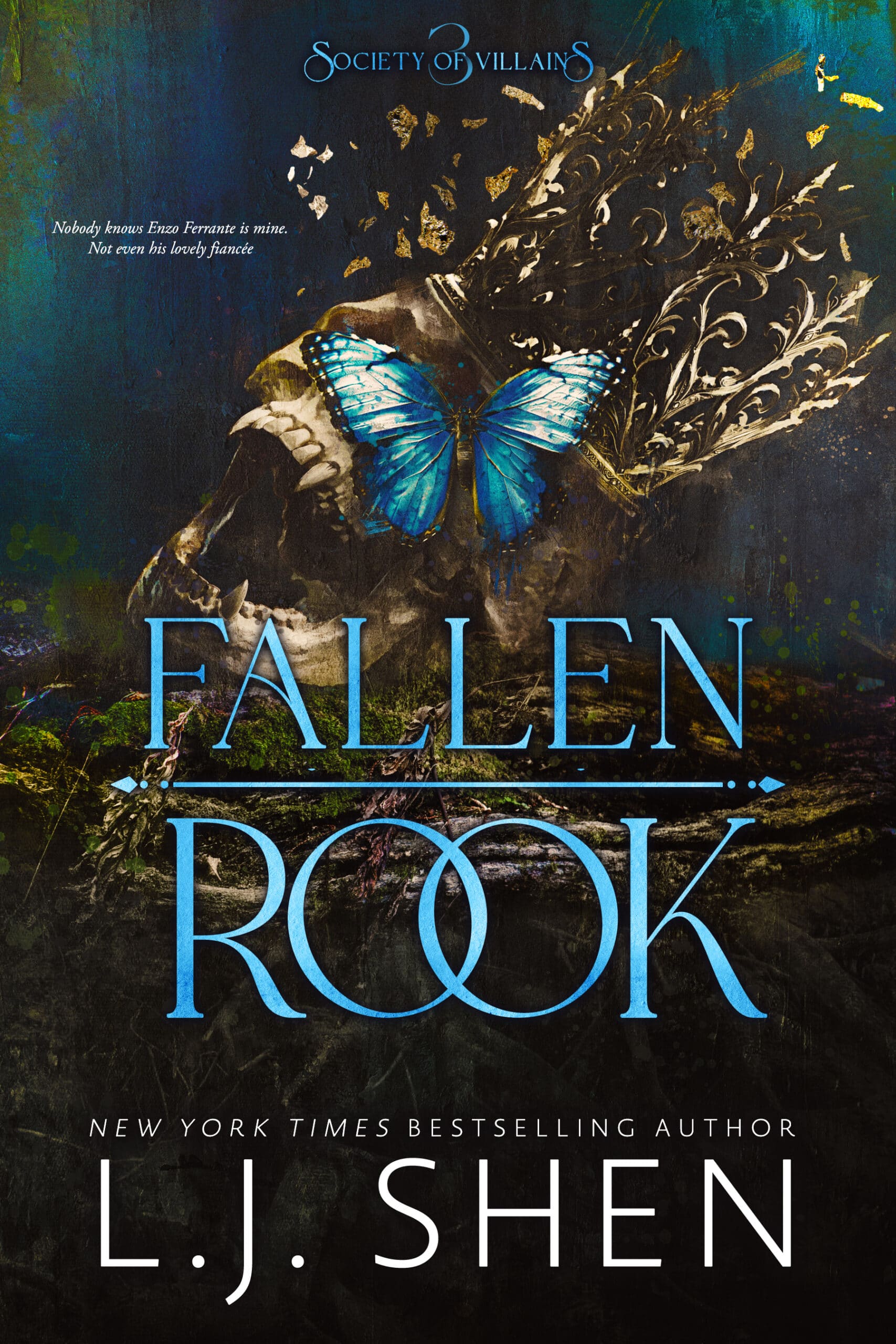 Fallen Rook di L.J. Shen, copertina