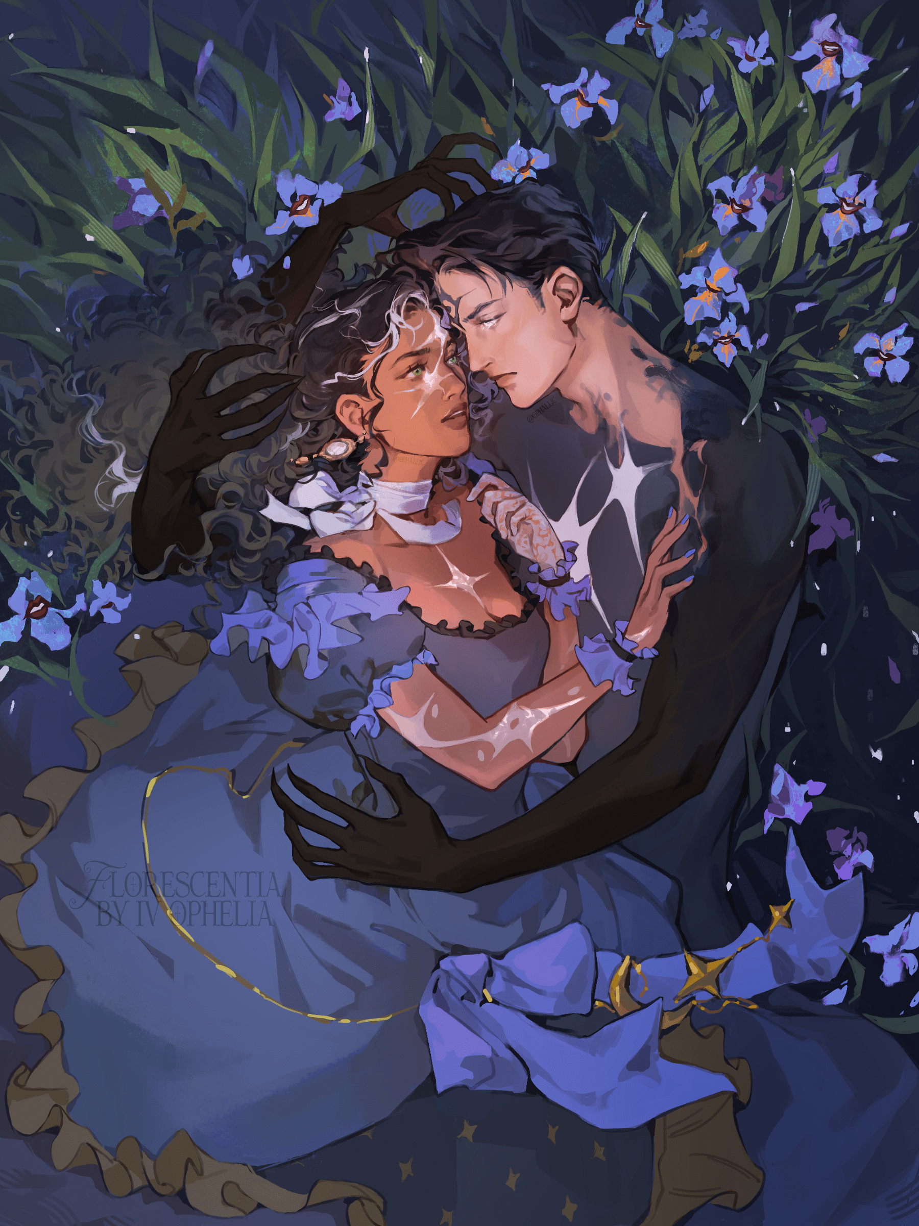 Illustrazione ufficiale legata a Florescentia di I.V. Ophelia