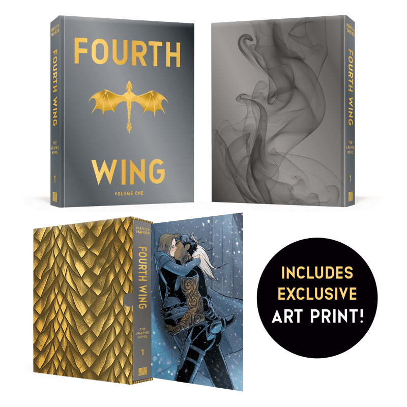 Fourth Wing The Graphic Novel Volume One edizione deluxe
