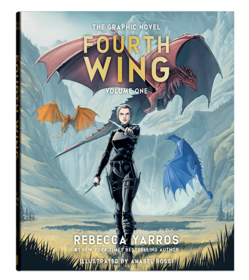 Fourth Wing The Graphic Novel Volume One di Rebecca Yarros e Anabel Rossi