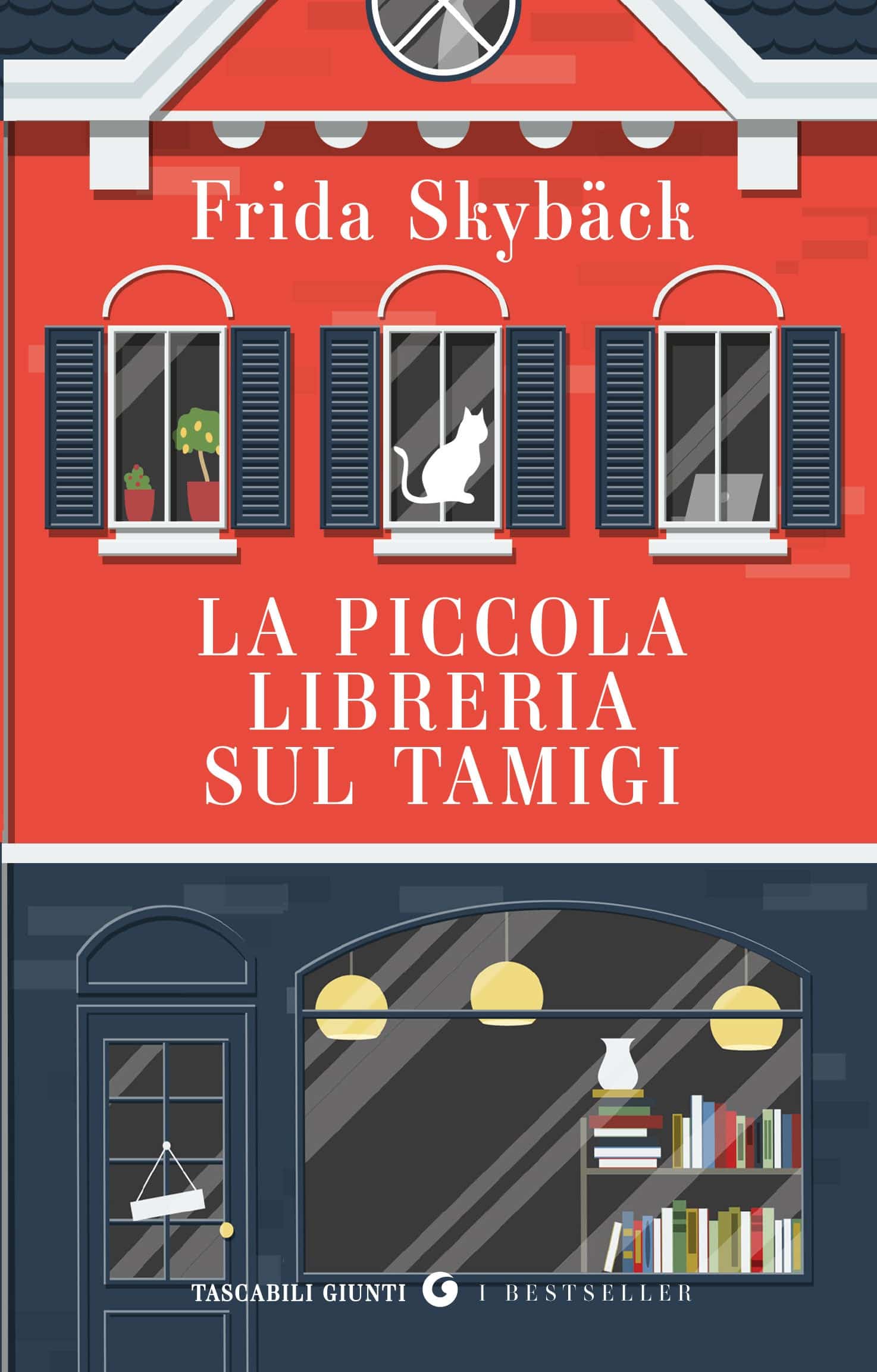 Copertina di La piccola libreria sul Tamigi di Frida Skybäck