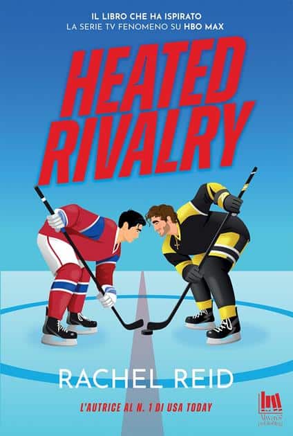 Copertina italiana di Heated Rivalry di Rachel Reid
