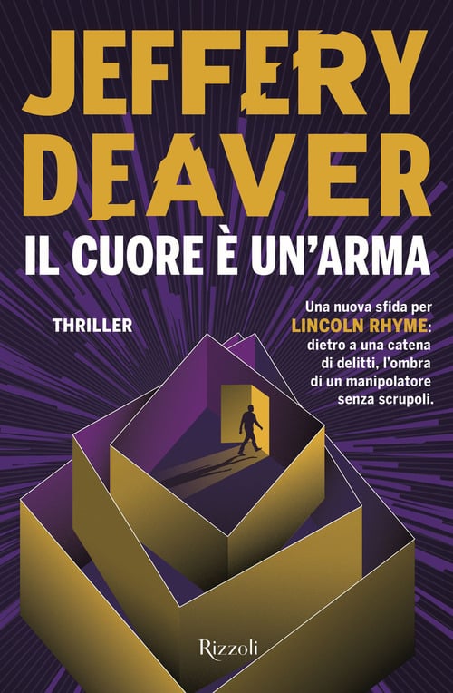 Copertina italiana di Il cuore è un'arma di Jeffery Deaver