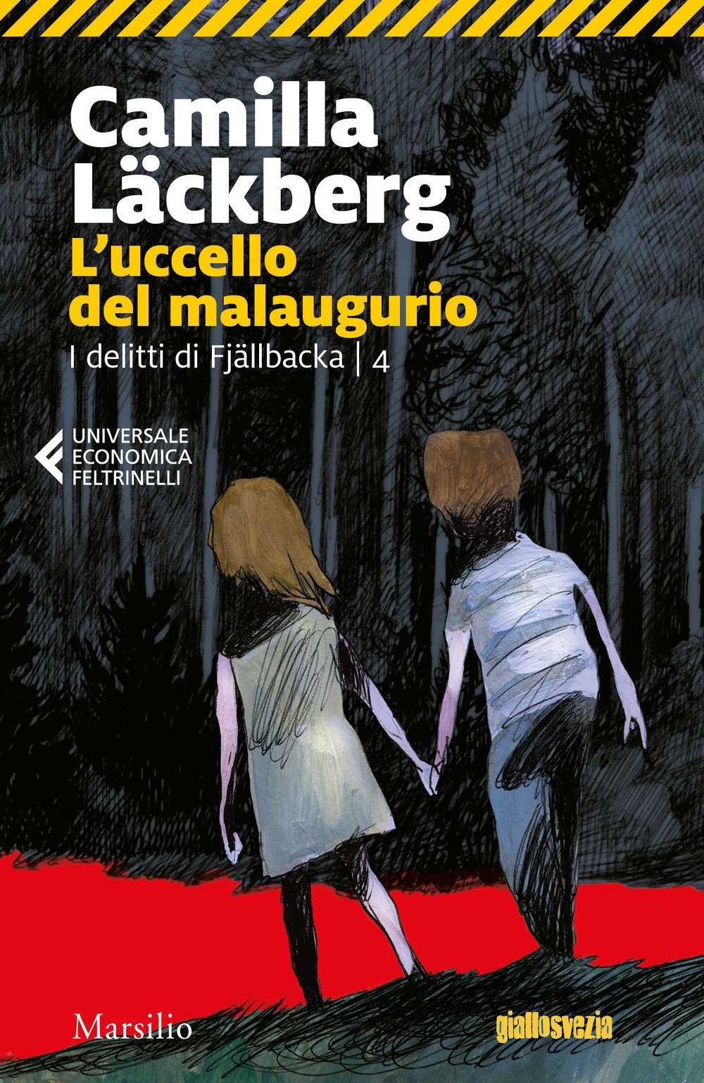 L'uccello del malaugurio di Camilla Läckberg, quarto libro di Erica Falck