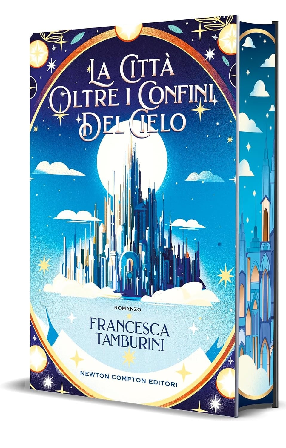 Copertina di La città oltre i confini del cielo di Francesca Tamburini