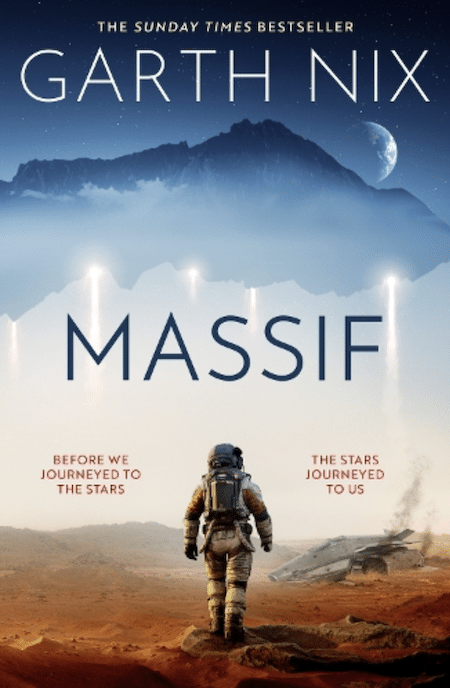 Massif di Garth Nix, copertina dell'edizione britannica