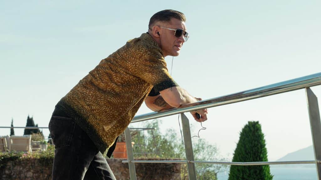 Tom Hardy interpreta Harry Da Souza in MobLand