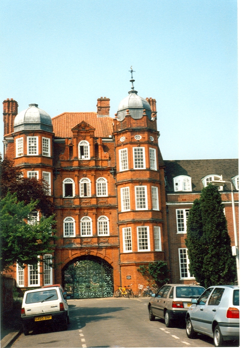 Newnham College a Cambridge, dove Sylvia Plath studiò