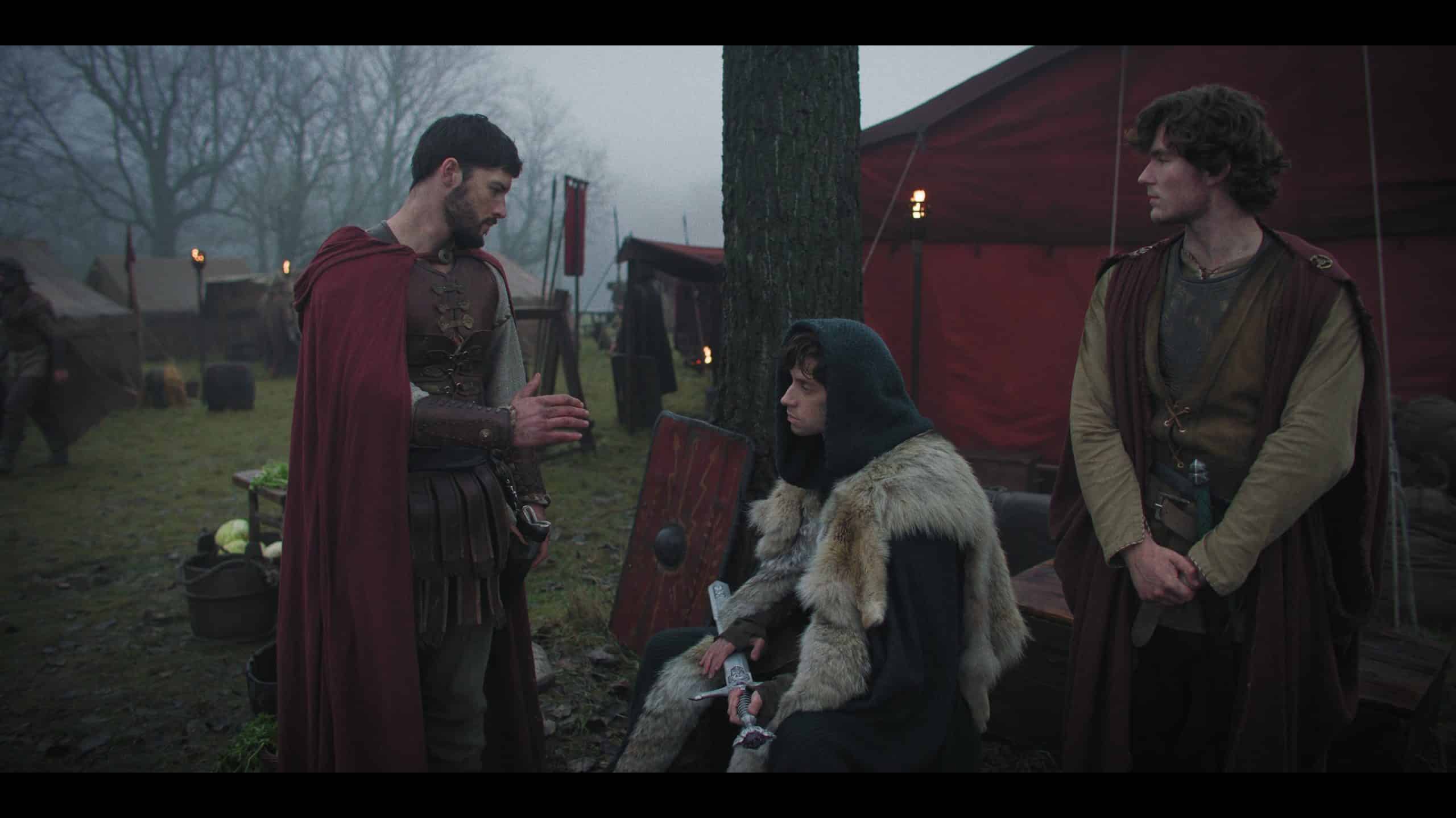 Merlin e Aurelius ne The Pendragon Cycle Rise of the Merlin