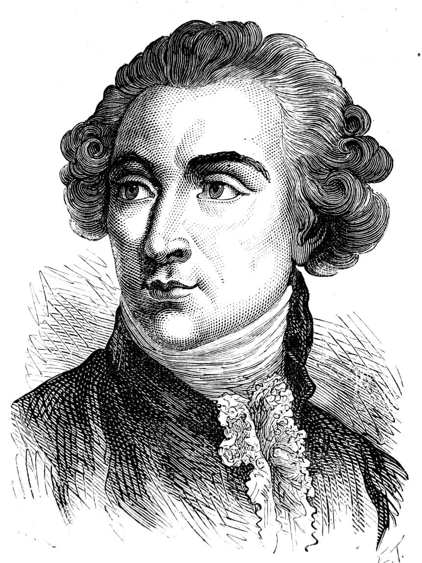 Ritratto di Pierre Choderlos de Laclos, autore de Le relazioni pericolose