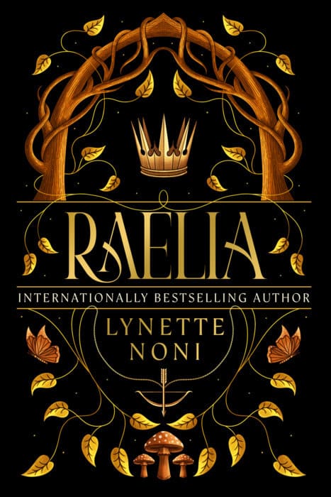 Copertina di Raelia di Lynette Noni, secondo libro di The Medoran Chronicles