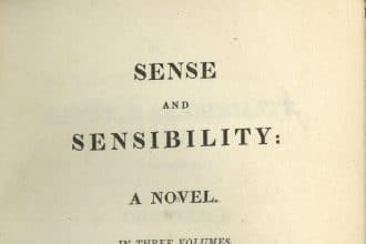 Ragione e sentimento di Jane Austen, frontespizio della prima edizione del 1811