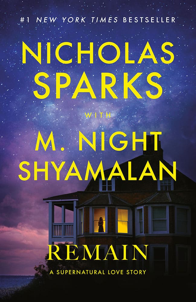 Remain di Nicholas Sparks e M. Night Shyamalan, libro che ha ispirato il film