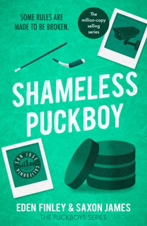 Copertina di Shameless Puckboy di Saxon James ed Eden Finley