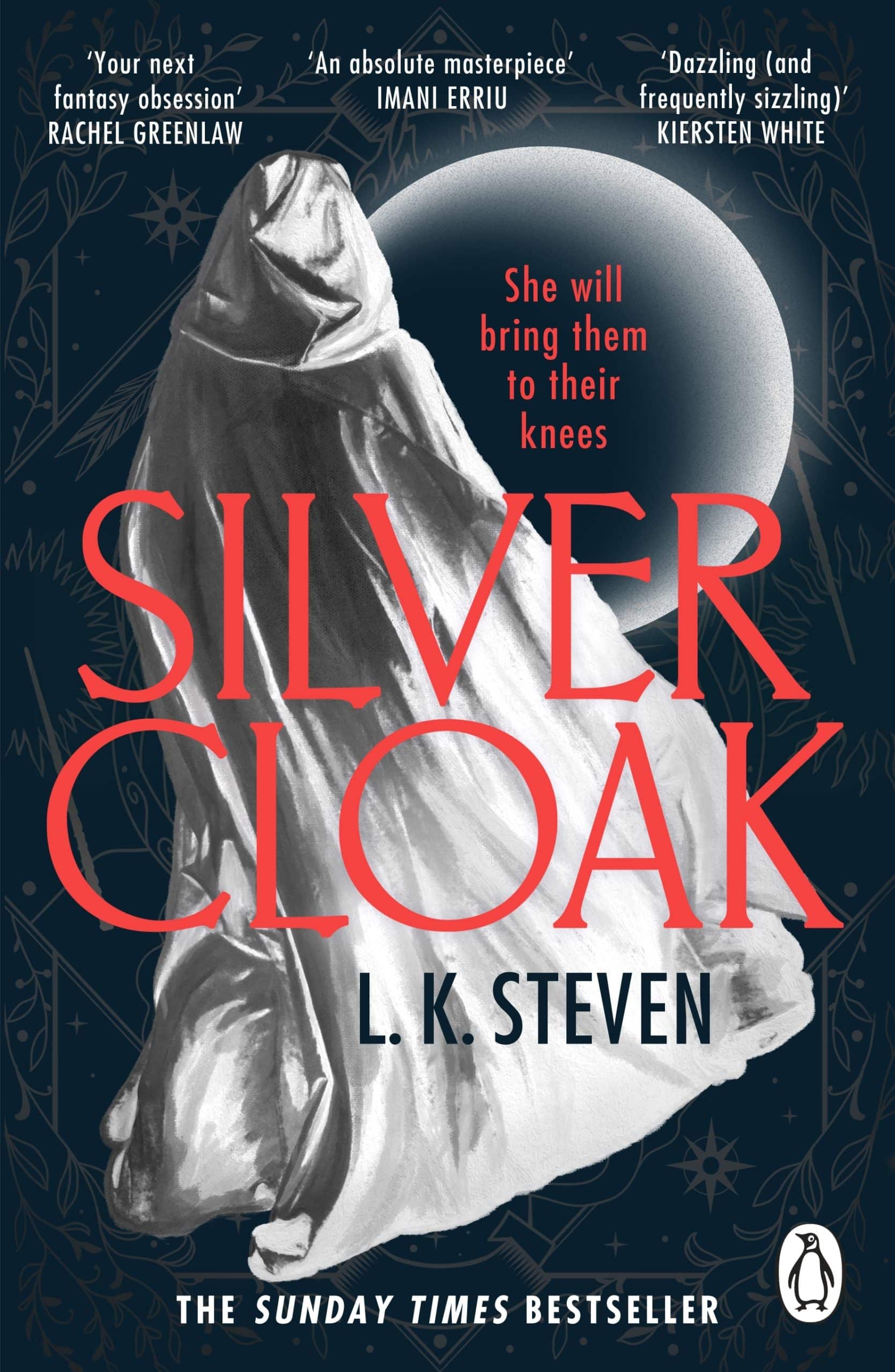 Copertina di Silvercloak di L. K. Steven