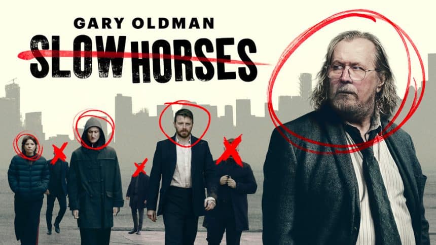 Slow Horses stagione 6 su Apple TV, key art ufficiale