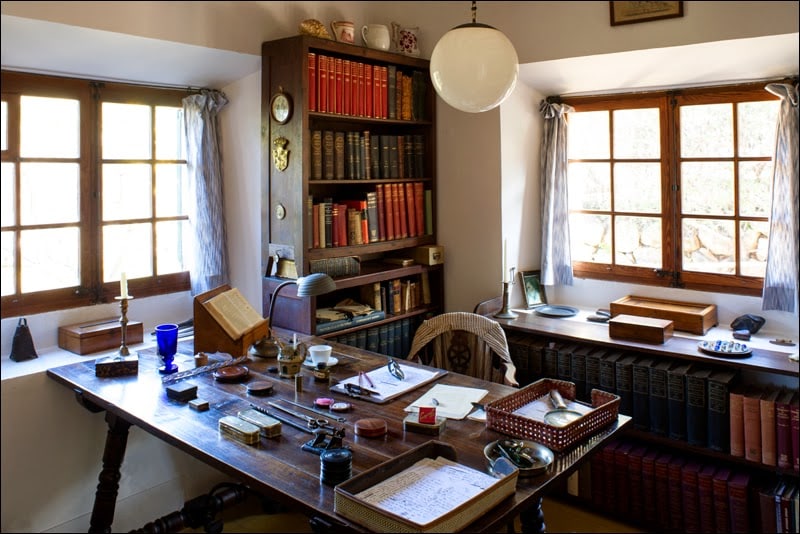 Studio di Robert Graves nella casa di Deià
