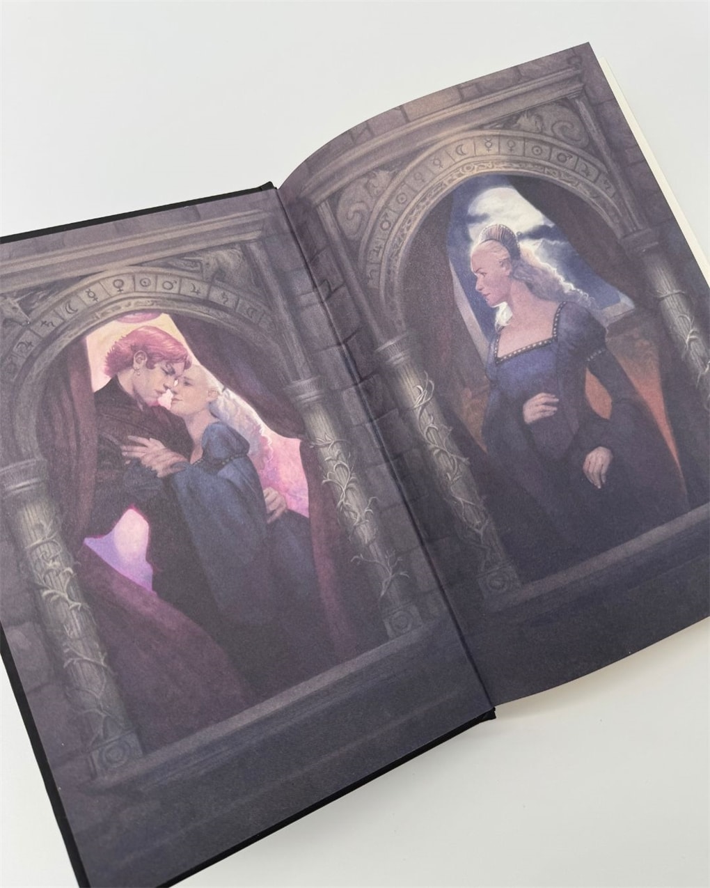 Illustrazione interna di The Court of Venus