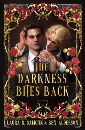 Copertina di The Darkness Bites Back di Laura R. Samotin e Ben Alderson