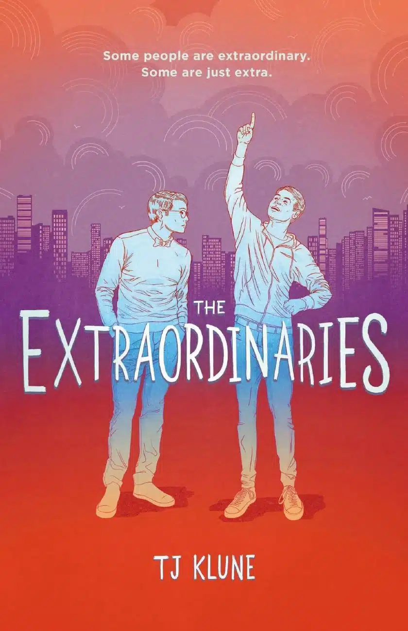 Copertina di The Extraordinaries di TJ Klune, primo libro della trilogia