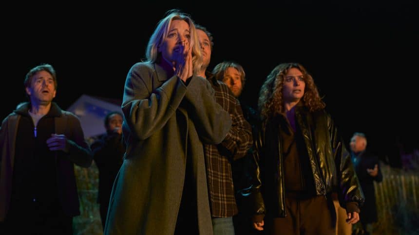 Una scena della serie Netflix The Perfect Lie, tratta da The Dinner Club di Saskia Noort