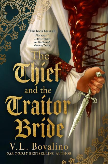Copertina di The Thief and the Traitor Bride di V. L. Bovalino