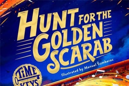 Hunt for the Golden Scarab di M. G. Leonard, primo libro della serie Time Keys