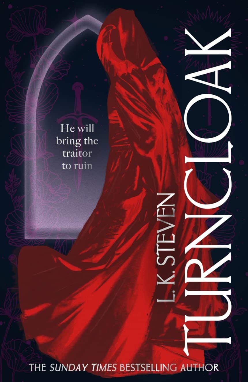 Copertina di Turncloak di L. K. Steven