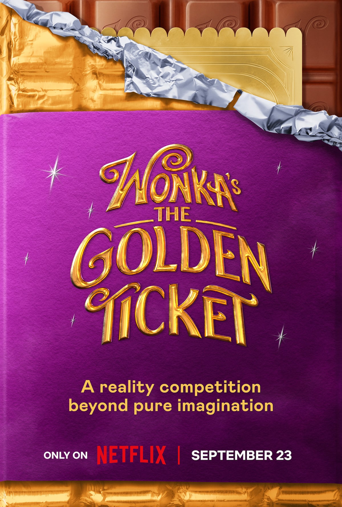 Locandina di Wonka's The Golden Ticket su Netflix