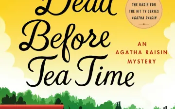 Copertina di Dead Before Tea Time, volume 37 della serie Agatha Raisin