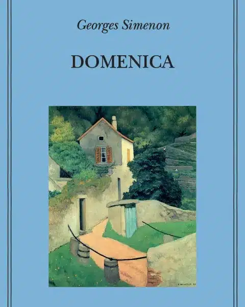 Copertina di Domenica di Georges Simenon, edizione Adelphi 2026