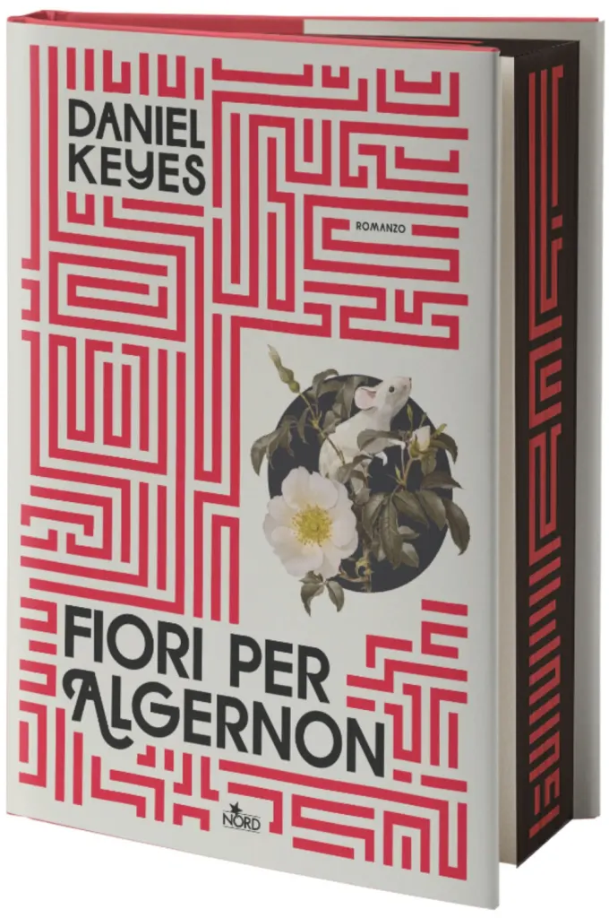 Copertina di Fiori per Algernon di Daniel Keyes