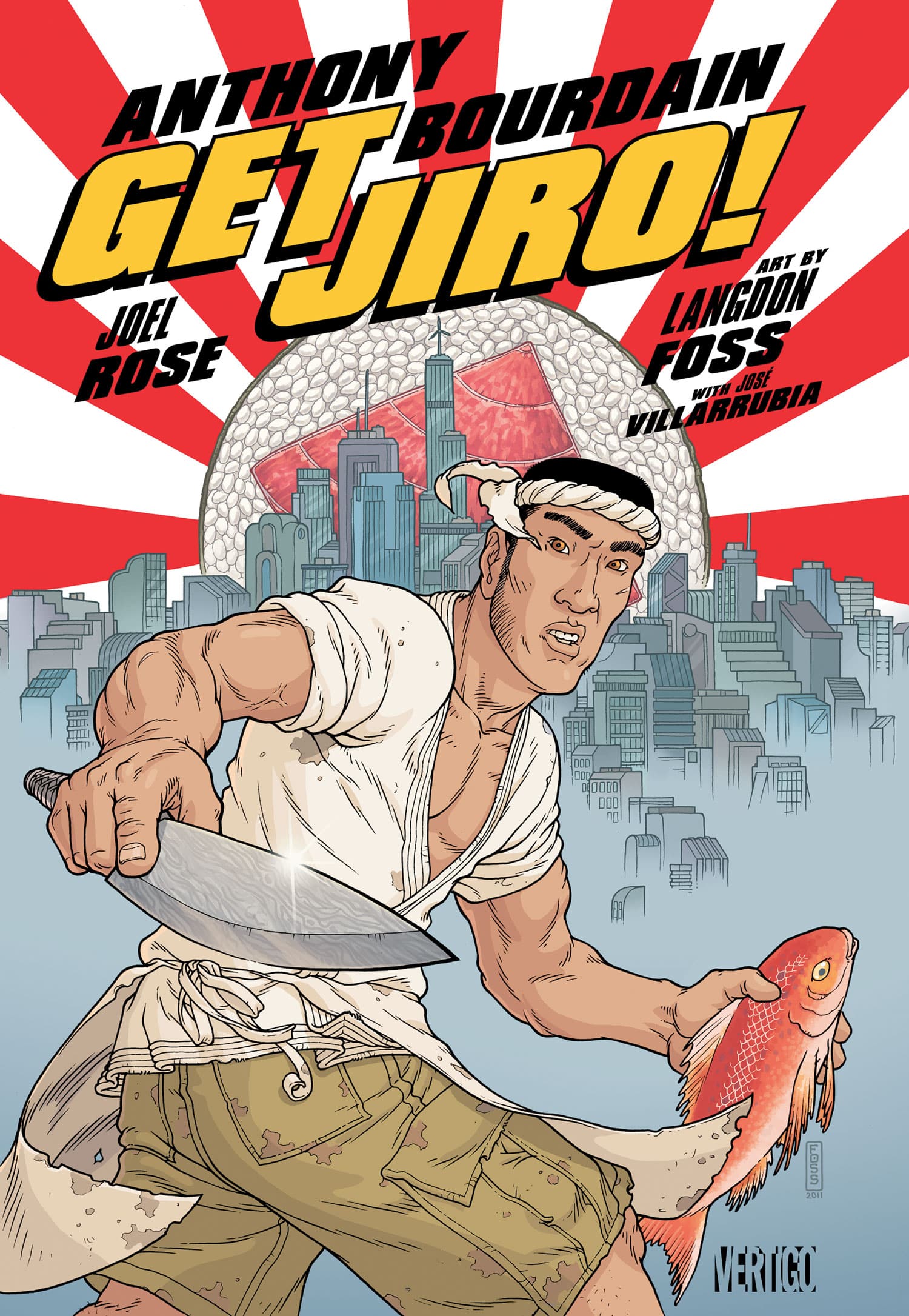 Get Jiro graphic novel di Anthony Bourdain e Joel Rose