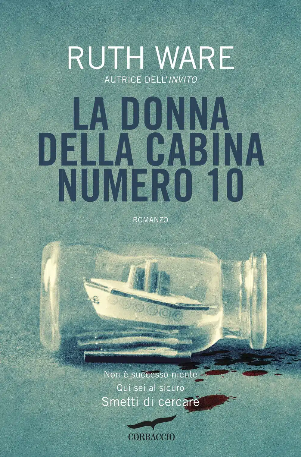 Copertina italiana La donna della cabina numero 10 di Ruth Ware