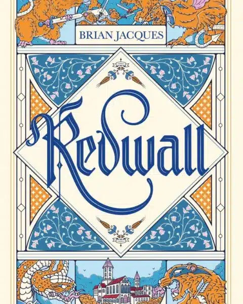 Copertina del romanzo Redwall di Brian Jacques, edizione Mondadori 2025